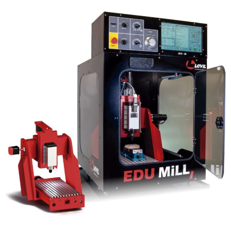 Levil EDU Mill: Two-in-One 3D Printer + CNC Mill for Education